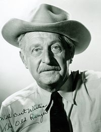 Old Ranger from Death Valley Days TV series as portrayed by Stanley Andrews