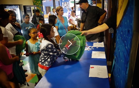 Video: Wilmington and The Boys & Girls Clubs Back Pack Drive