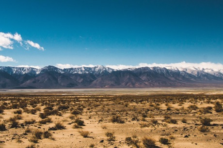 Trona mine at Owen's Lake, California