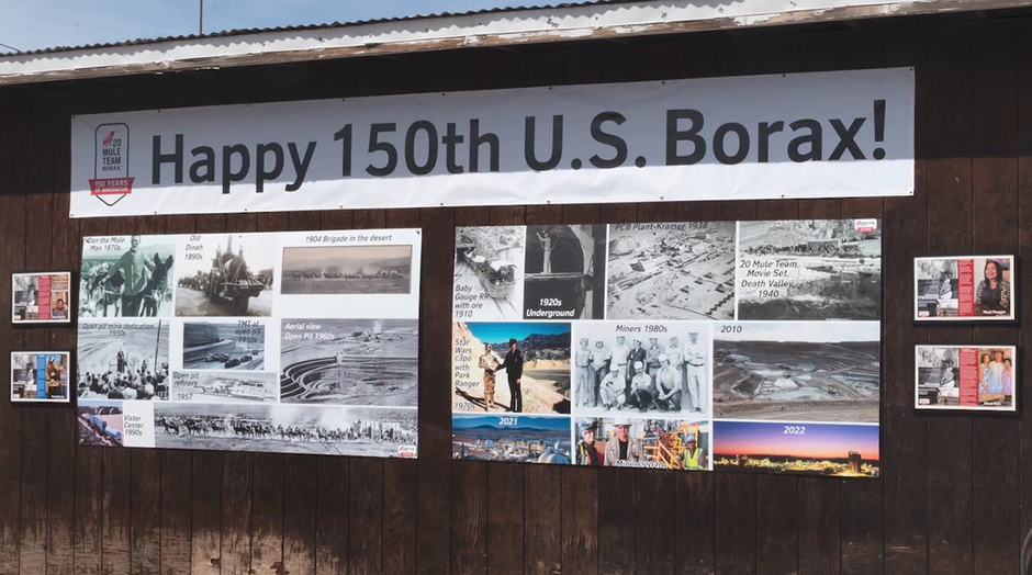 U.S. Borax birthday party at the 20 Mule Museum