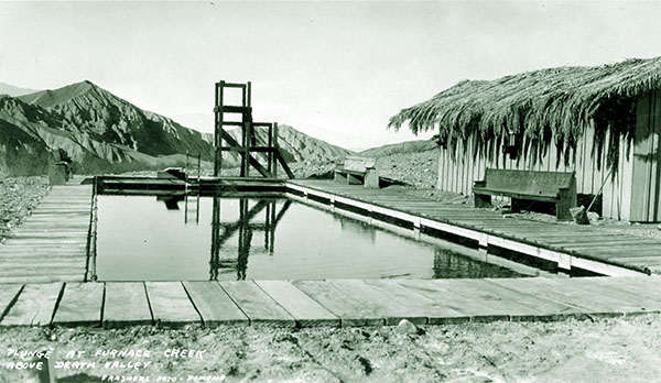 Swimming pool at the Furnace Creek Ranch