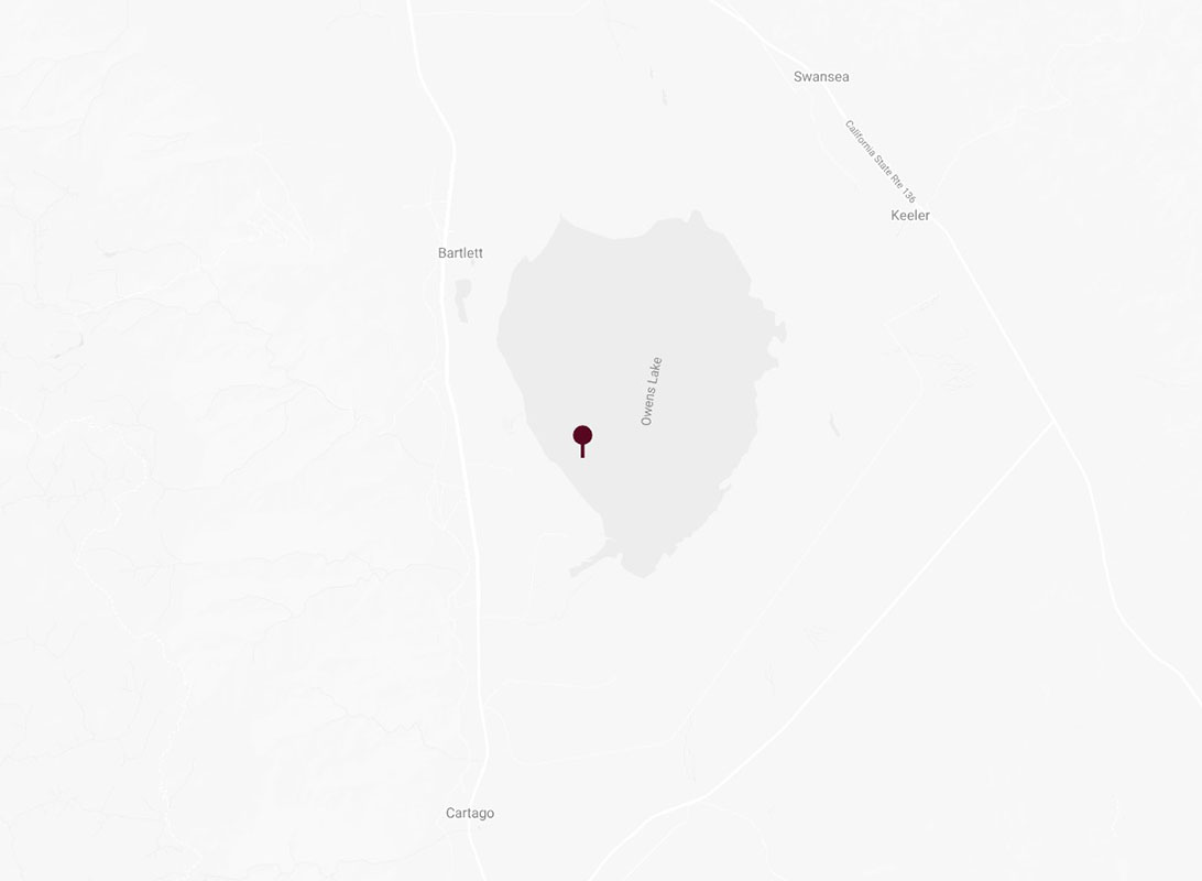 Owens Lake Map